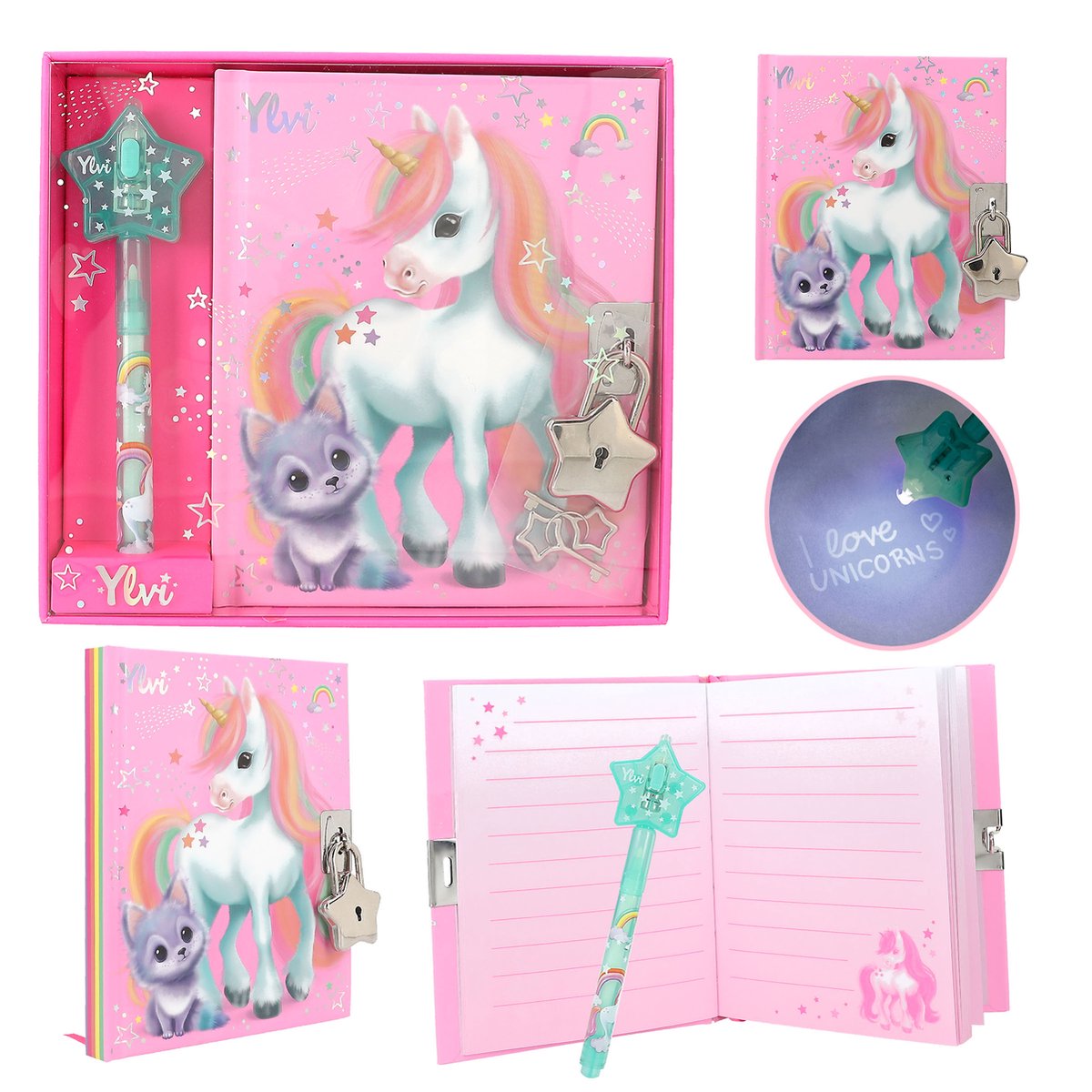 Depesche – Ylvi-Tagebuch mit Geheimstift
