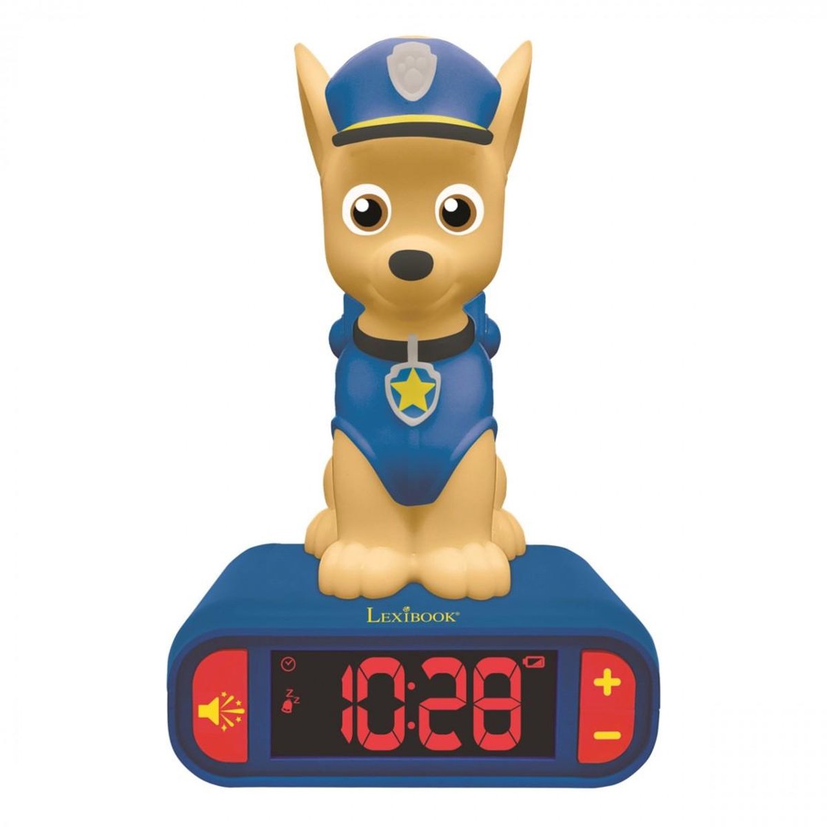 Wecker Radio Paw Patrol 3d mit Licht und Ton eff