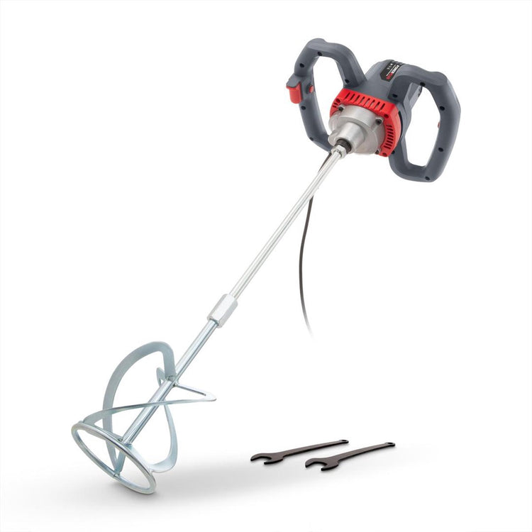 Powerplus powe80070 Betonfarbmischer – 1200 W – variable Geschwindigkeit – inkl. Rührstab 120 x 590 mm