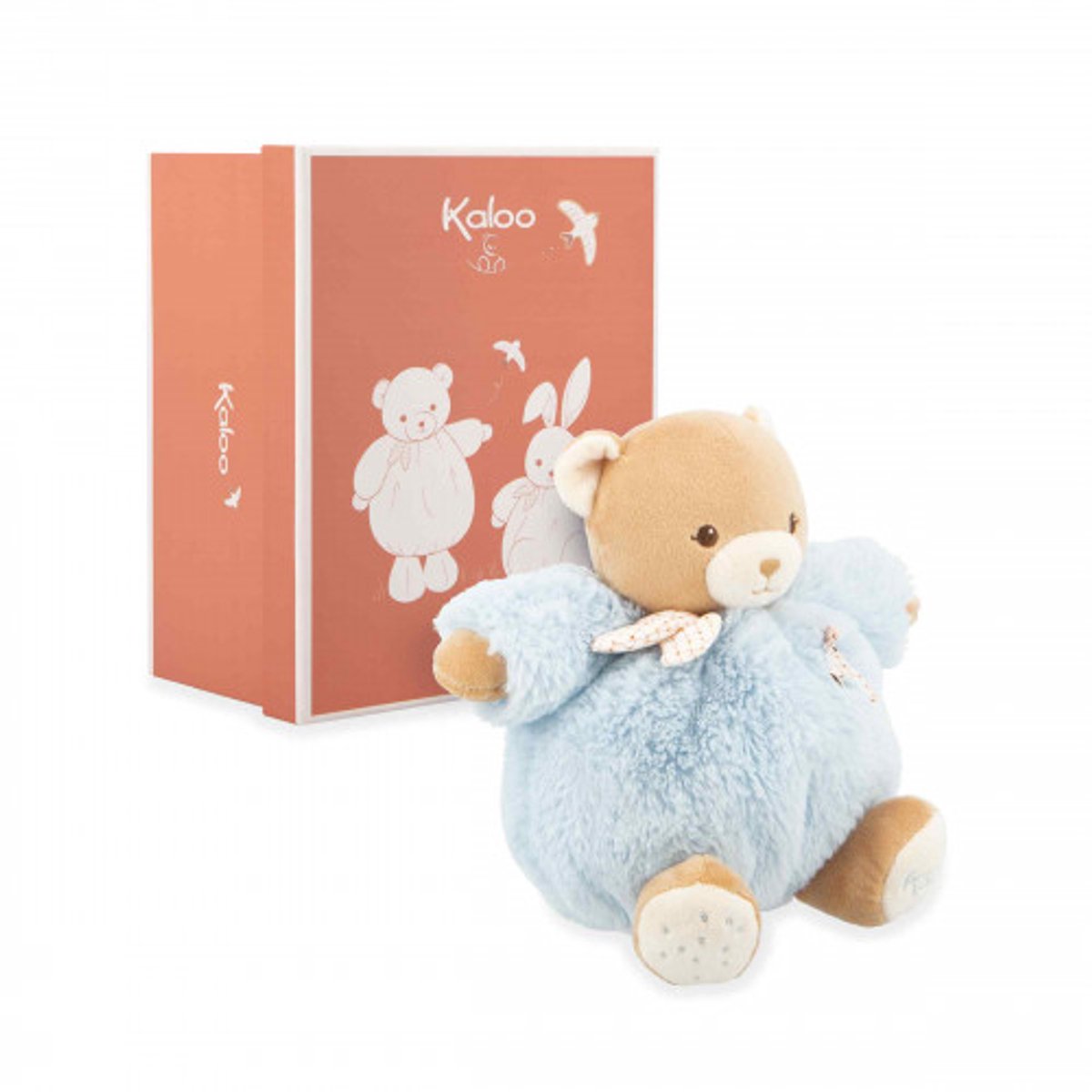 Kaloo Patapouf - Kuscheltier - Bär - 17 cm. - Farbe Blau