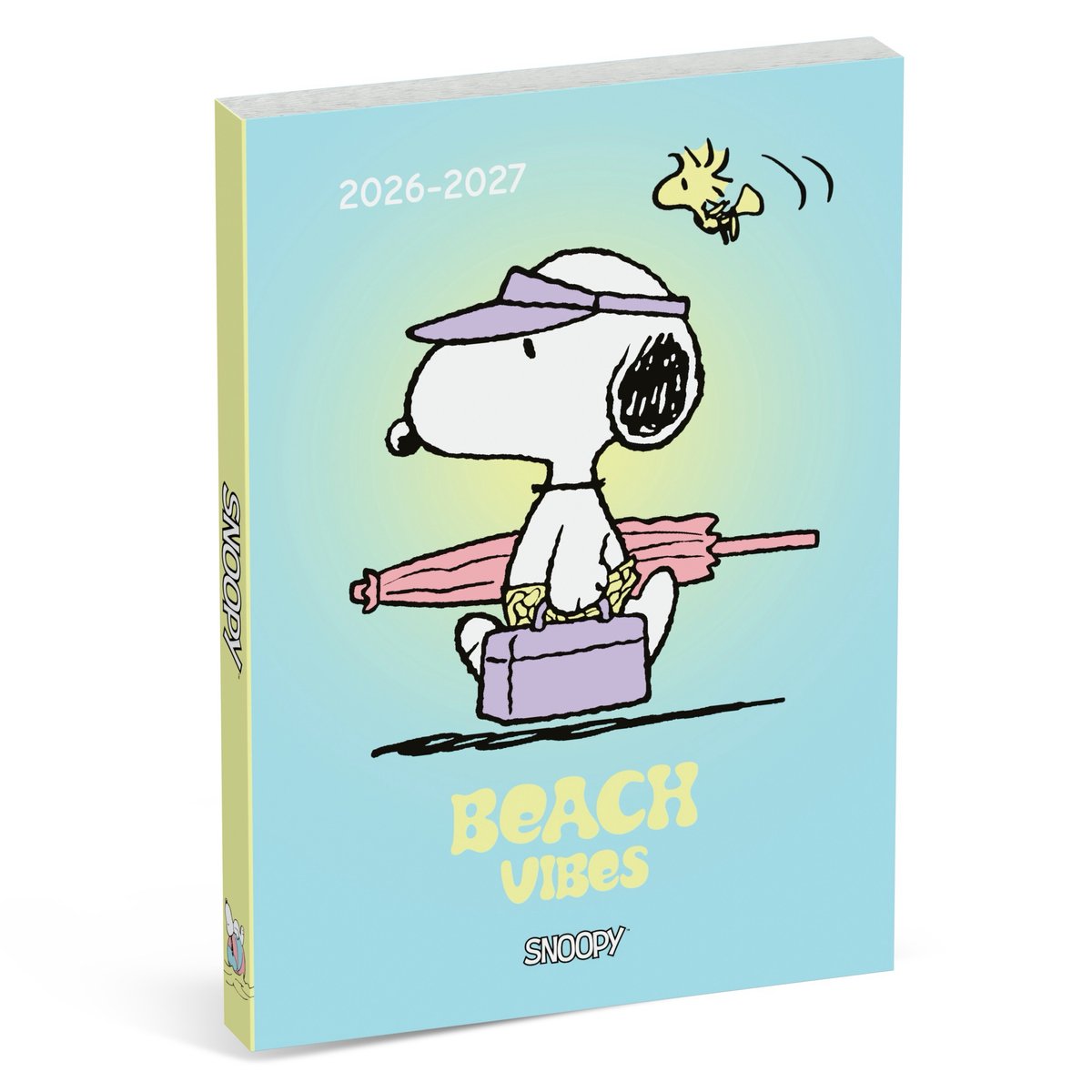 Snoopy internationales Schultagebuch – blau – mit Zwischenseiten