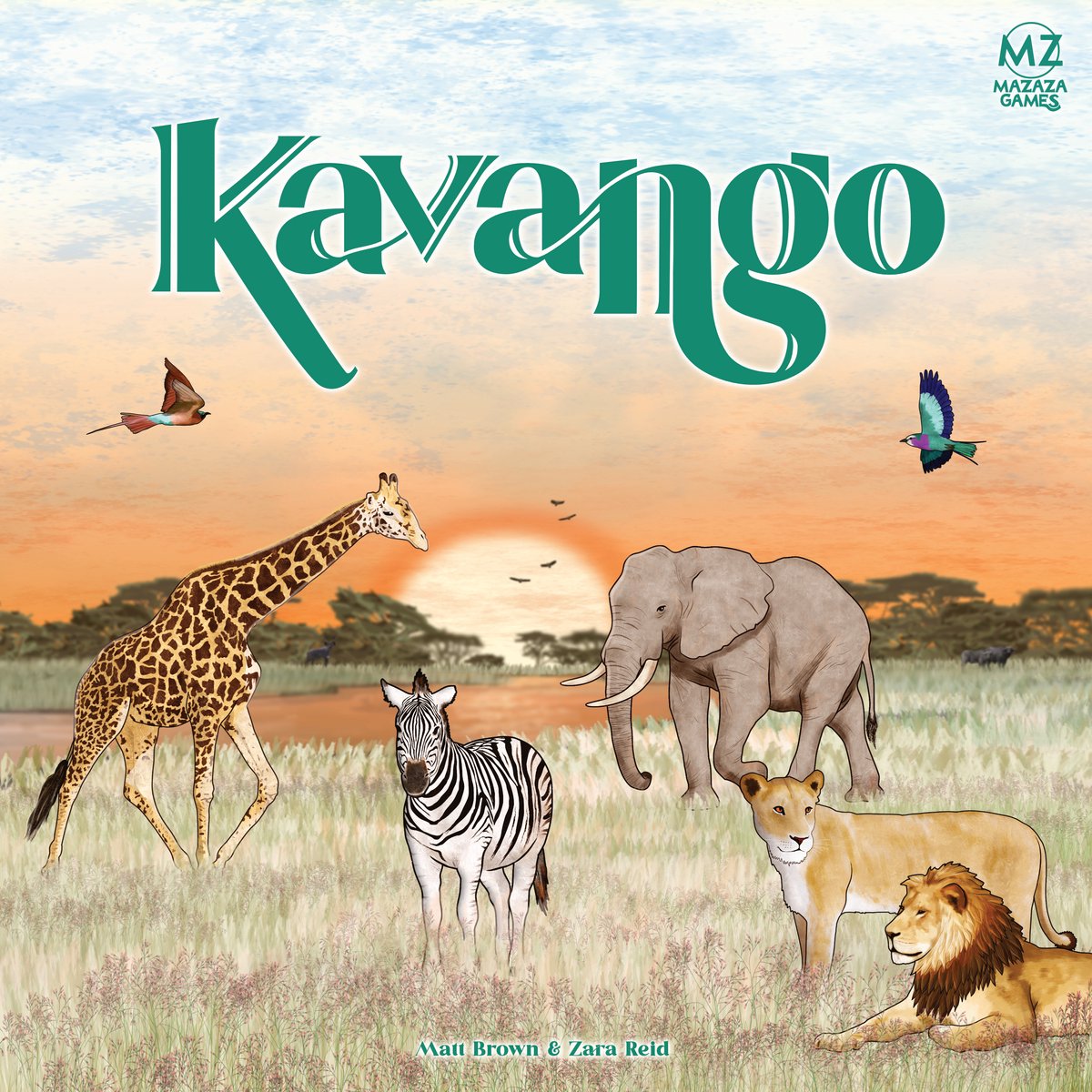 Asmodee Kavango – Brettspiel – 10+ – Englisch