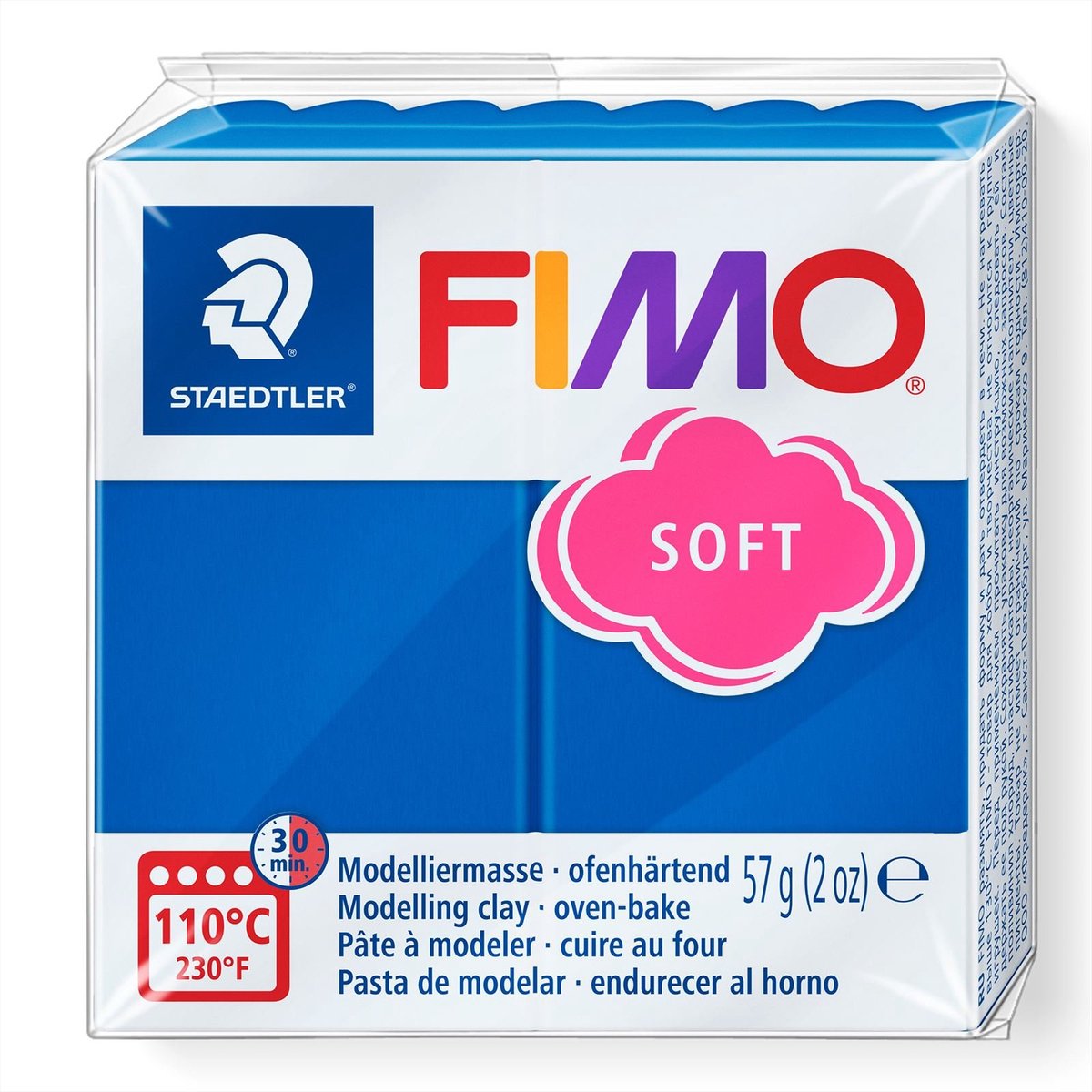 Fimo® Soft, Pacific Blå, 57 Gr 1 Box