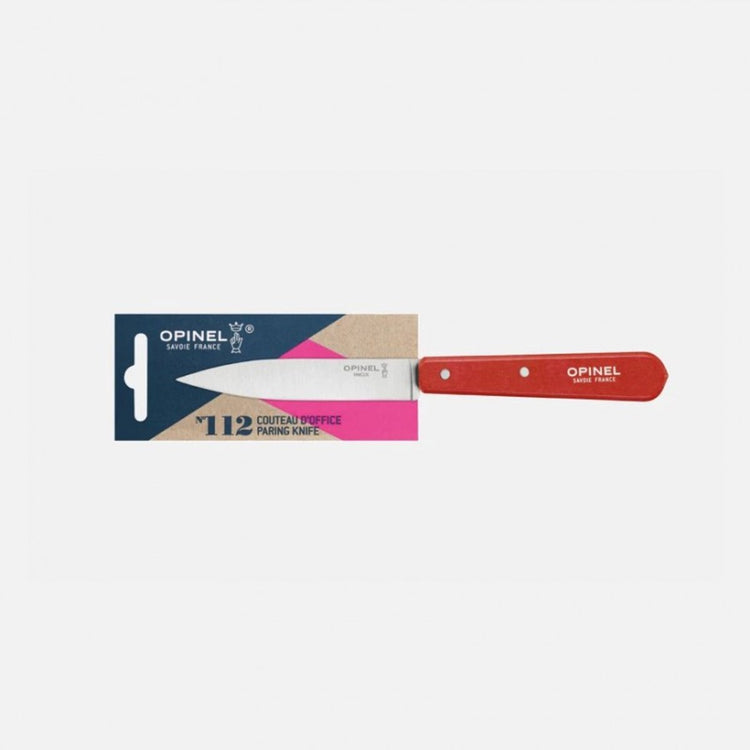 Opinel Büromesser Nr. 112 – vielseitiges Küchenmesser – rot