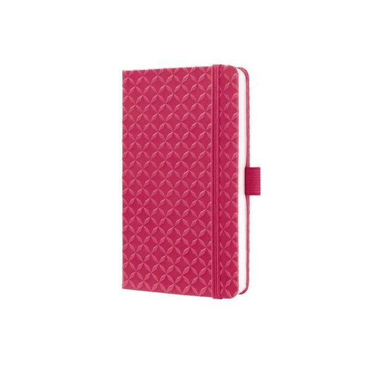 Sigel – Notizbuch – Jolie Flair – A6 – Hardcover – 174 Seiten – Linie – 80-Gramm-Papier – Fuchsia-Pink – Si-JN104
