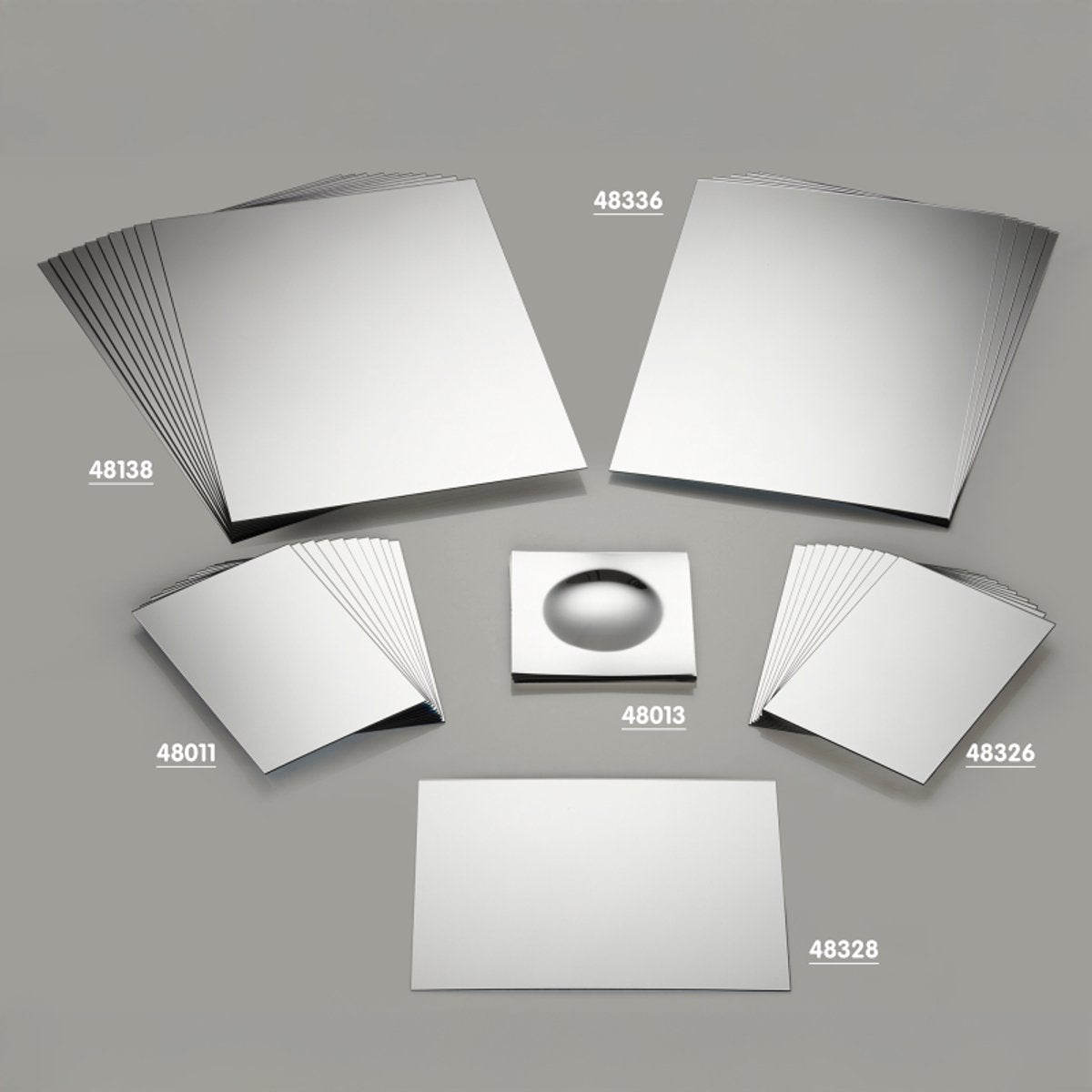 Doppelseitiger Tickit-Spiegel, Lernspielzeug aus Kunststoff, 150 x 100 mm.
