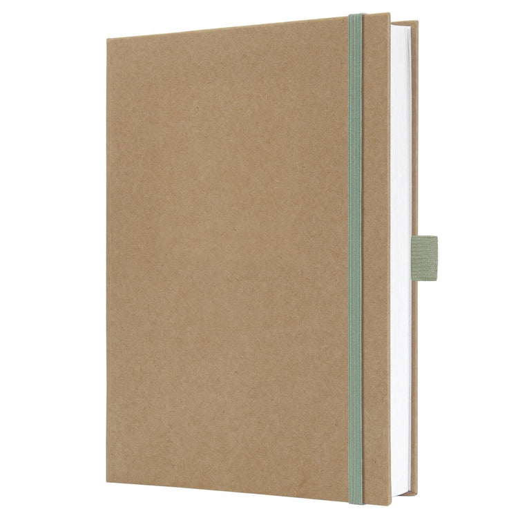 Sigel Jolie Notizbuch – A5 – Kraftpapier – reine Minze – leere Seiten – si-jn841
