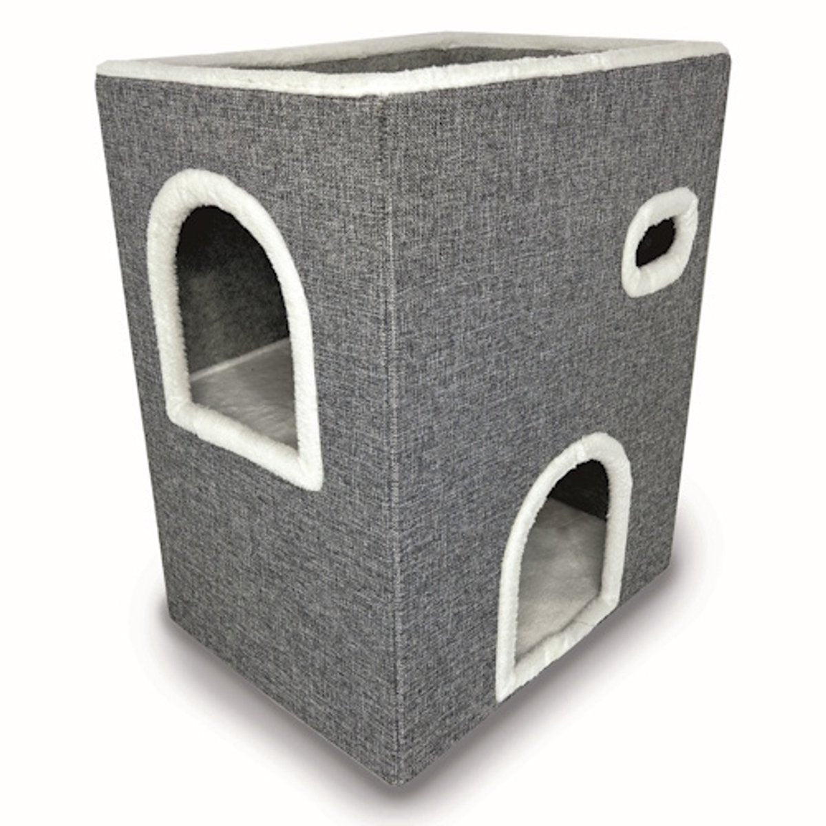 Duvo + Katzenkratzhaus Gordon 46x36x58cm grau