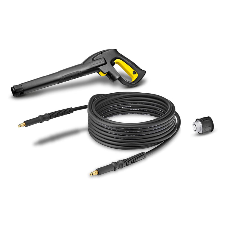 Kärcher HK 7,5 m Hochdruckschlauchset - inkl. g 180 q Ersatzpistole – 7,5 m Hochdruckschlauch – Adapter zum Schnellanschluss