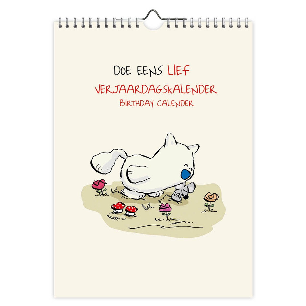 Comello be nice Geburtstagskalender – 18x25 cm