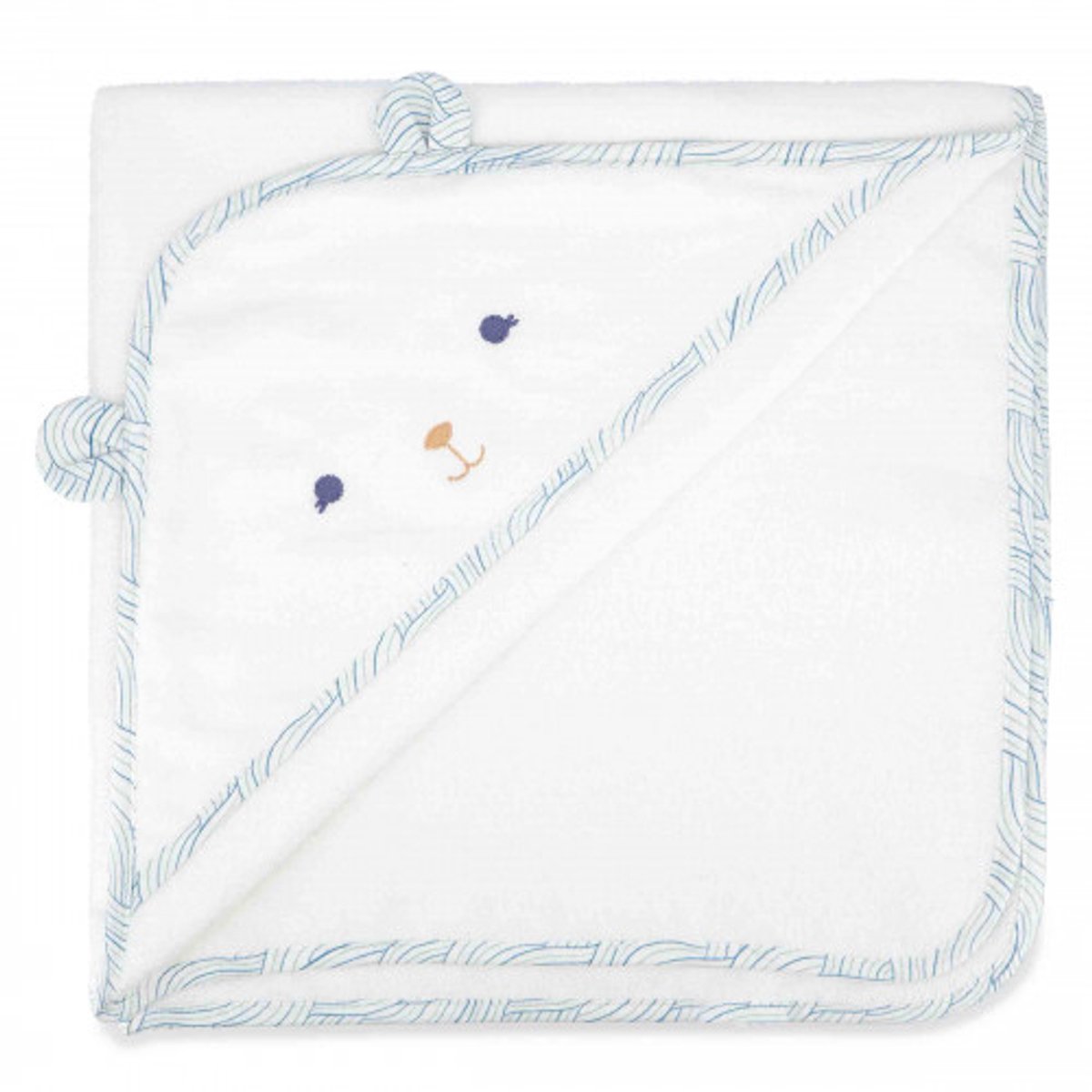Kaloo petit calme - Babygeschenkset - Badeumhang und Bürste