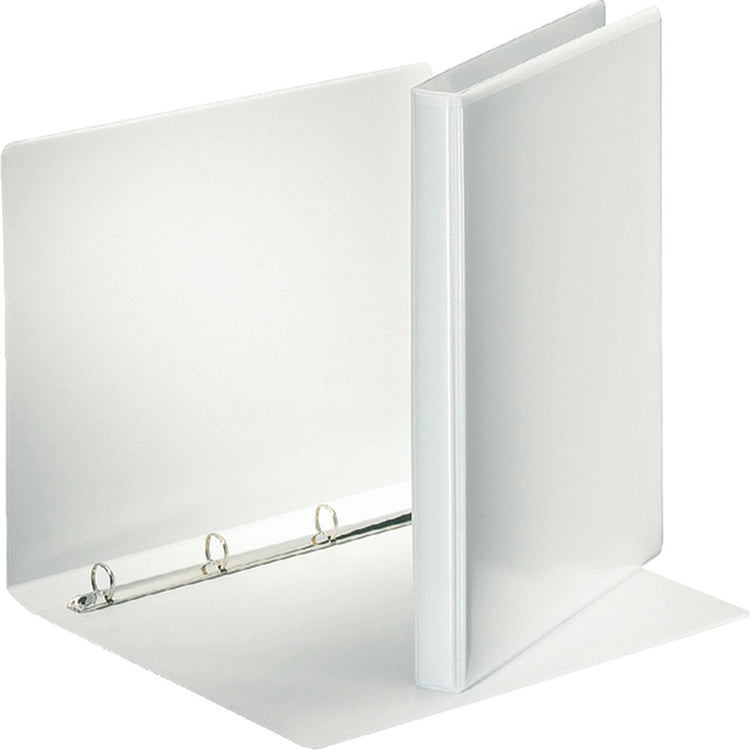 Esselte Panorama 4D-Ringbinder mit Einstecktasche – Rückenbreite 38 mm – Weiß