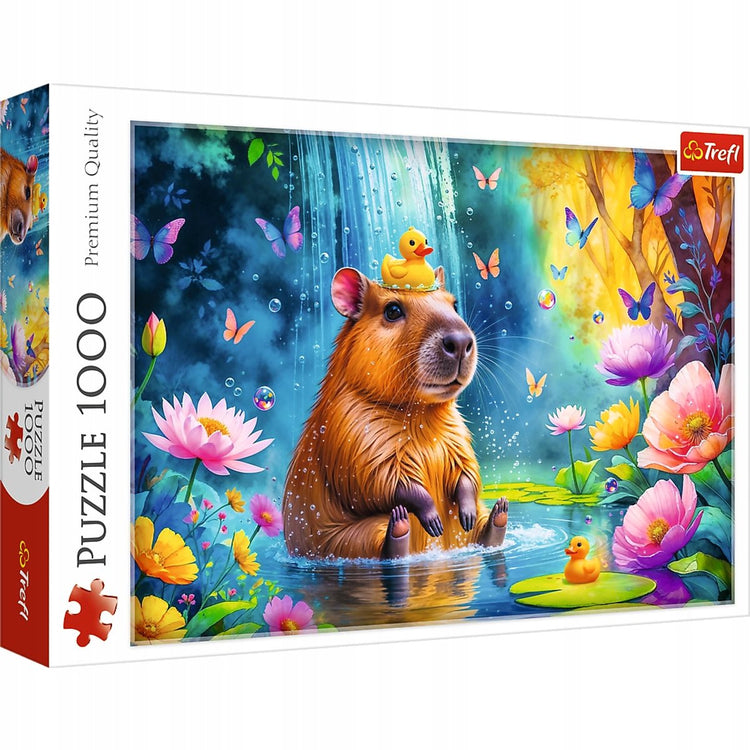Trefl Capibara Puzzle 1000 Teile - atemberaubende Naturlandschaft