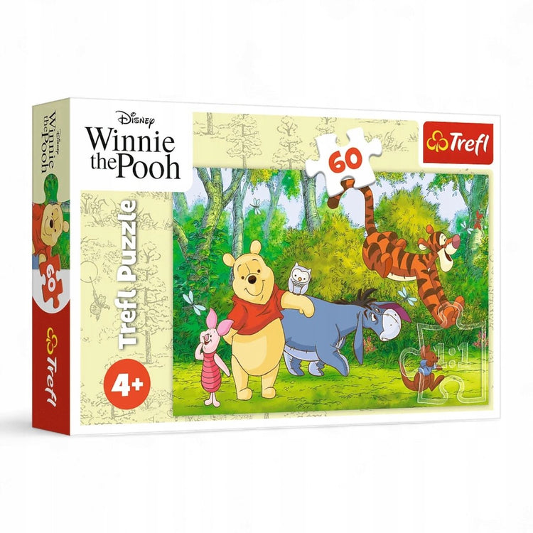 Trefl Puzzle 60 Teile – Winnie the Pooh leckerer Honig