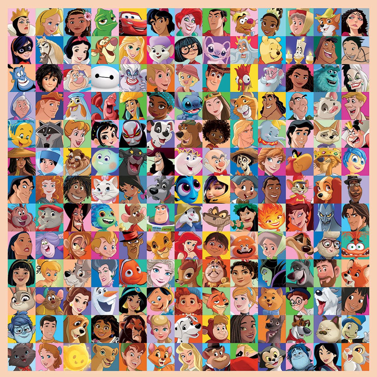 Hachette Disney Puzzle – 1000 Teile Puzzlespaß.
