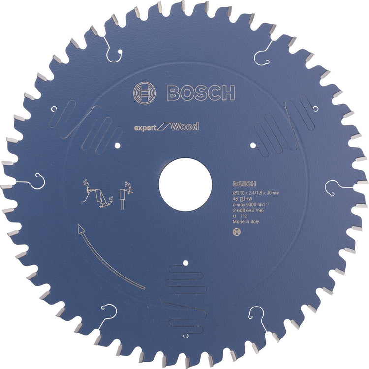 Bosch - Kreissägeblatt-Experte für Holz 210 x 30 x 2,4 mm, 48