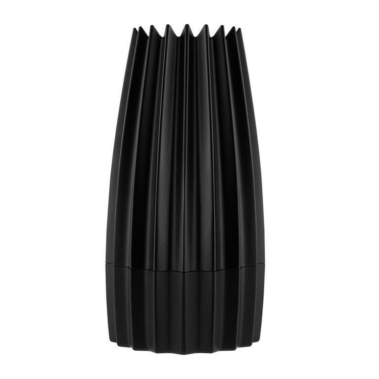 Alessi – William Alsop Federico Grazzini – Kies-Salz-Pfeffermühle – Aluminium – Schwarz