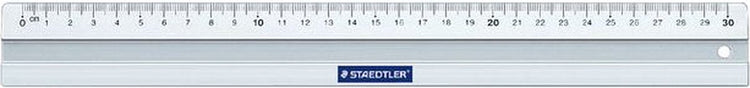 Staedtler Lineal 30cm 563 Aluminium