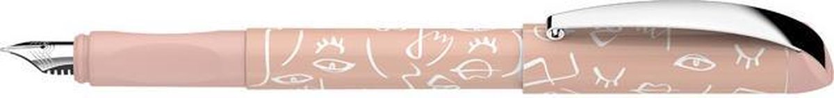 Schneider Schreibgeräte Schneider Füllfederhalter – Glam Face Art – M – Pink S-167756