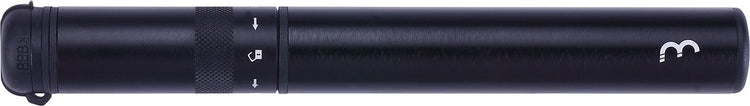 BBB Cycling Samurai Mini-Fahrradpumpe – leistungsstark und kompakt – Mini-Pumpe für Rennrad – 9 bar – Schwarz – 21 cm – BMP-50
