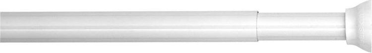 Sealskin Duschvorhangstange - Klemmstange - Aluminium - 70-115 cm - Weiß