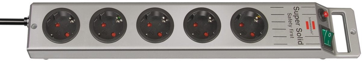 Brennenstuhl Super Solid-Line Socket 5 Mal