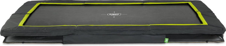 Exit Toys Exit Silhouette Sporttrampolin 214 x 305 cm – in den Boden eingelassenes Trampolin – rechteckig – für Kinder – schwarz