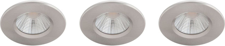 Philips LED Philips Dive Badezimmer-Einbaustrahler – 3-flammig – Nickel