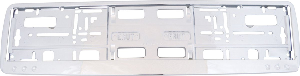 Carpoint Grundplatte Europa 53 x 14 cm Chrom