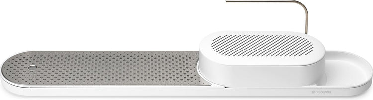 Brabantia Sinkstyle Spülbecken-Organizer-Set – Mineral Fresh White