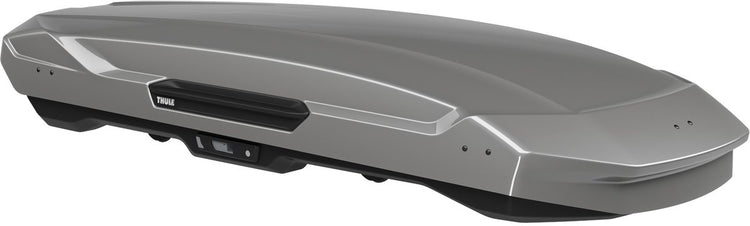 Thule Motion 3 XL Low Titan glänzend – Dachbox – 2-seitig zu öffnen – 75 kg Tragkraft – 400 l Fassungsvermögen