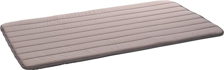 Flamingo-Hundekissen – Hundekorb – orthopädisches Xana rechteckig taupe xxl – 116 x 69 cm – Memory-Schaum – rutschfeste Unterseite – perfekt für Hundebox