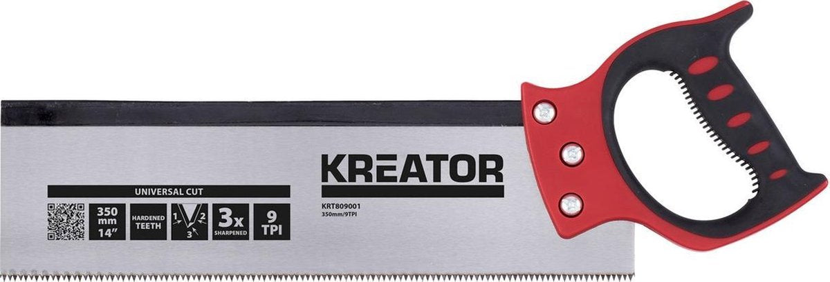Kreator krt809001 Kappsäge – 350 mm – Aufbewahrungsbox