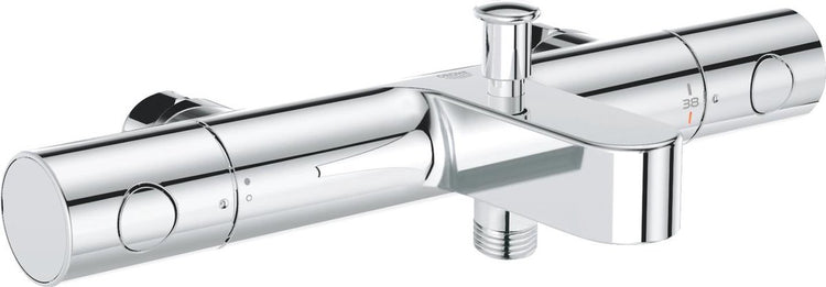 Grohe Grohtherm 800 Cosmopolitan Thermostat-Badewannenarmatur – ohne Kupplungen – Chrom – 34770000