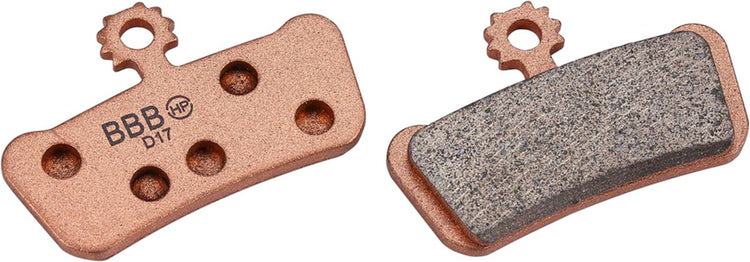 Bbb Cycling Disc Stop Sinterbremsbeläge – Scheibenbremsbeläge – kompatibel mit SRAM Avid Scheibenbremsen – Kupfer – BBS-39S