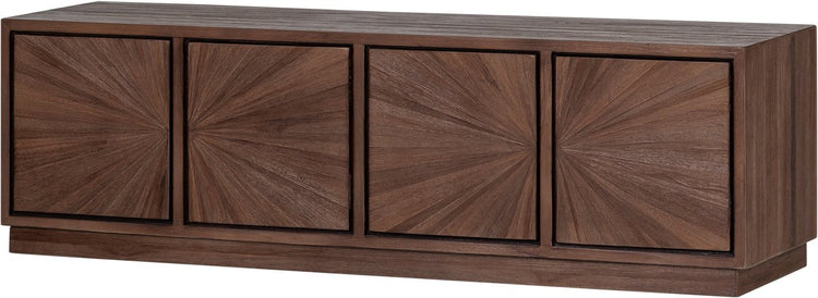 Woood Sun TV-Schrank – recyceltes Teakholz – braun – 45 x 150 x 44