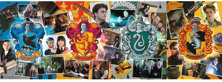 Trefl 1000p – Vier Häuser von Hogwarts, Warner, Harry Potter