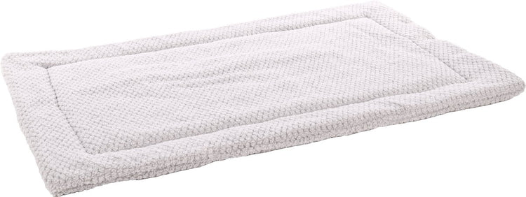 Hundekissen Flamingo – Bankkissen – Hundekissen 116 x 69 cm – passend für Hundebox und Katzenkissen – Jacquard rechteckig grau