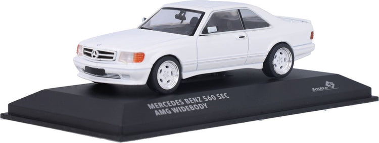 Keine Automarke Mercedes-Benz 560 sec AMG „Wide Body“ Solido Modellauto 1:43 1990 S4310904 Maßstabsmodell