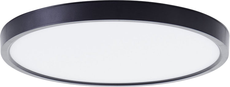 Brilliant Lotti – Deckenleuchte – ø 30 cm – LED 21 W – 2500 lm – 3000 K – RGB – dimmbar – Fernbedienung – Timer – Nachtlicht – Tuya – Schwarz