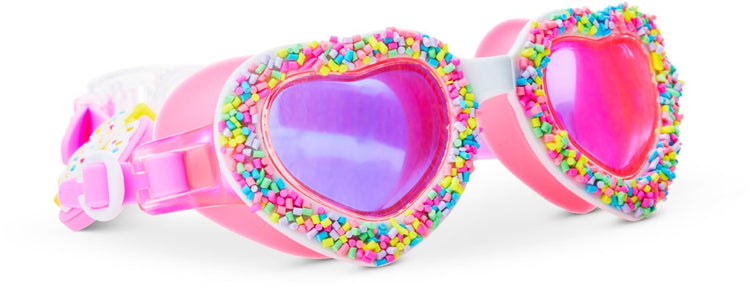 Bling2o Schwimmbrille Kinder - Cupid - Taucherbrille - Antibeschlag - UV-Schutz - Pink