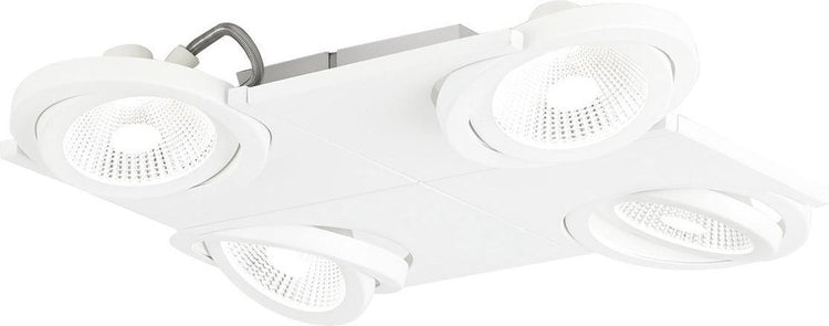 Eglo Design Brea - Spot - 4 Lichter - Weiß, klar