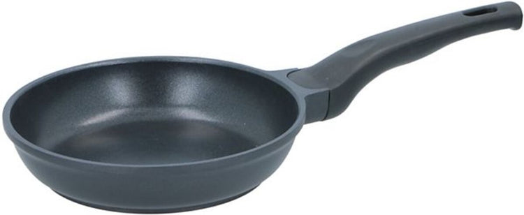 Alpina Bratpfanne 24 cm – Bratpfanne mit Antihaftbeschichtung – Pfanne für alle Herdarten – auch für Induktion – PFOA-frei – Schwarz