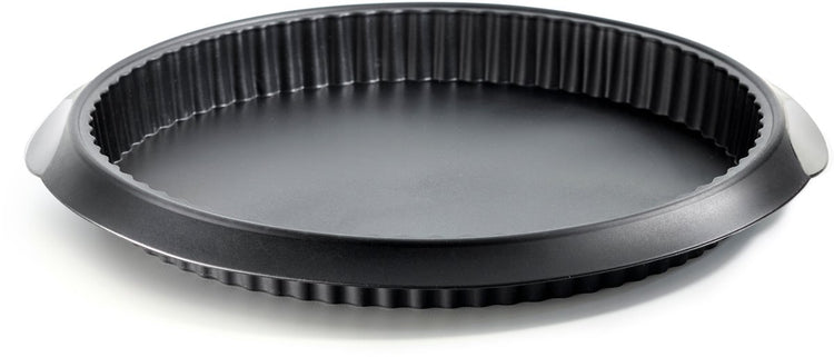Lékué Quicheform ø 28 cm - Silikon - Schwarz