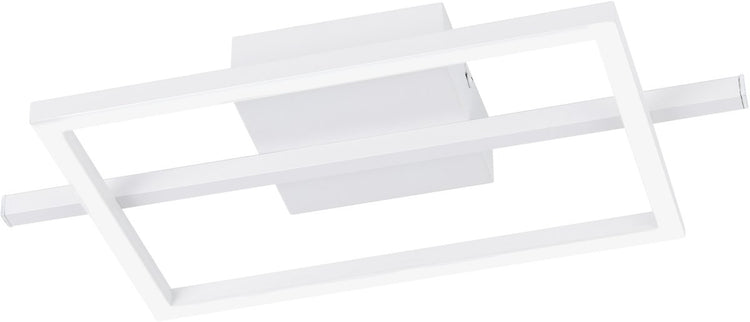Eglo Amandolo Deckenleuchte - LED - 40 cm - weiß - einstellbares RGB-Weißlicht - dimmbar