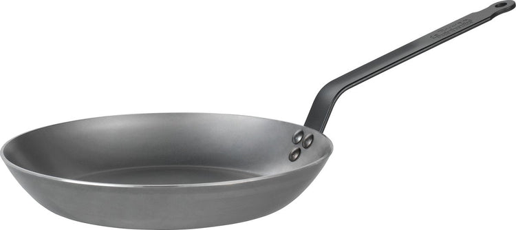 Debuyer de Buyer Mineral B schwarze Bratpfanne 28 cm – Stahlblech – PFAS-frei – professionelle Backleistung – induktionsgeeignet