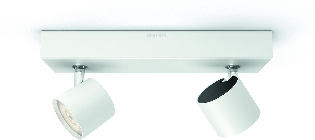 Philips LED Philips Star Aufbaustrahler – 2-flammig – Weiß