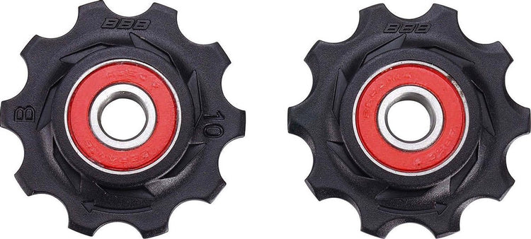 BBB Cycling Keramik-Umwerferräder Shimano, Campagnolo Sram – 7-Gang, 8-Gang, 9-Gang, 10-Gang – langlebig – schwarz – 10 Zähne – Rollerboys Keramik BDP-11