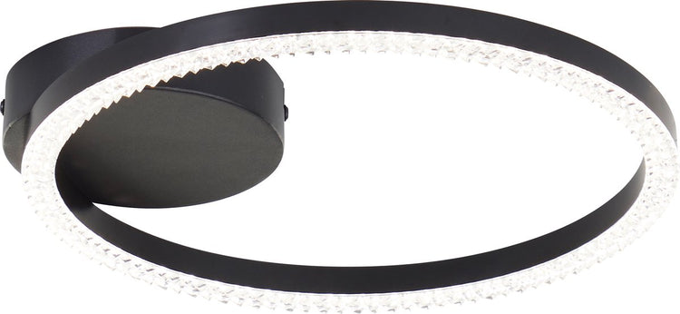Brilliant Aurelia – Deckenleuchte – Kristall-LED 11 W – 4000 K – Schwarz