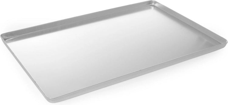 Hendi-Präsentationstablett für Süßwaren – Aluminium – leicht – elegantes Design – 400 x 300 x 20 mm